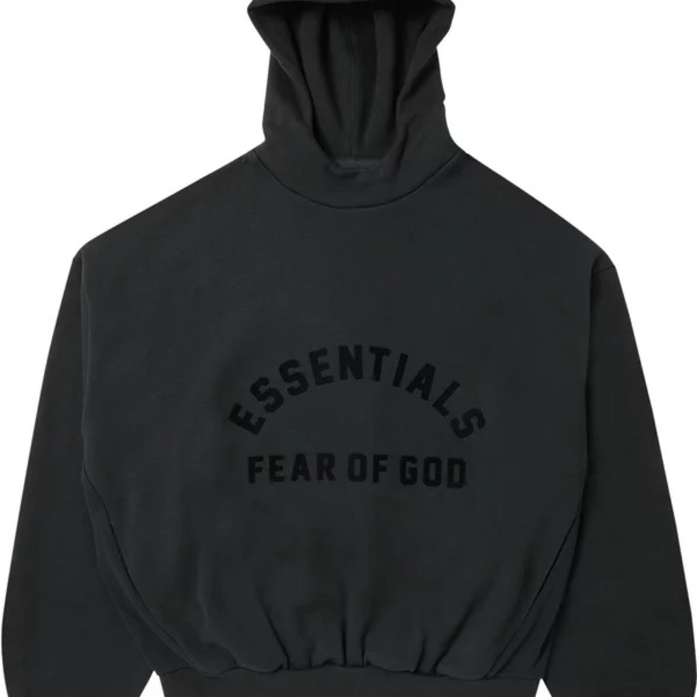 Fear of God Essentials Hoodie 'Jet Black'